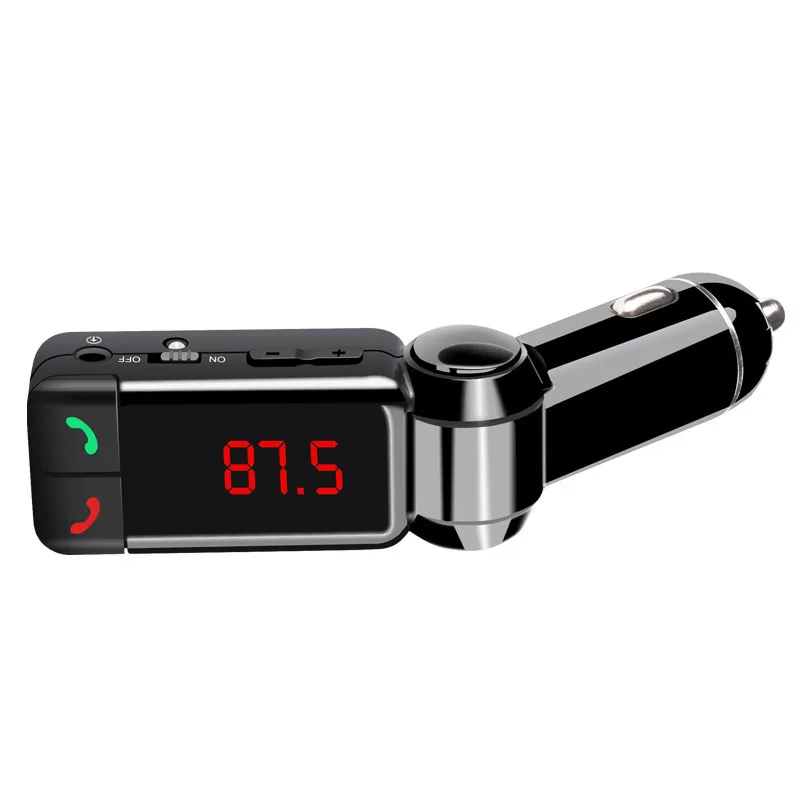 BC06 автомобильный 2 0 Bluetooth hands free двойной USB u диск MP3 музыкальный плеер AUX FM handsfree