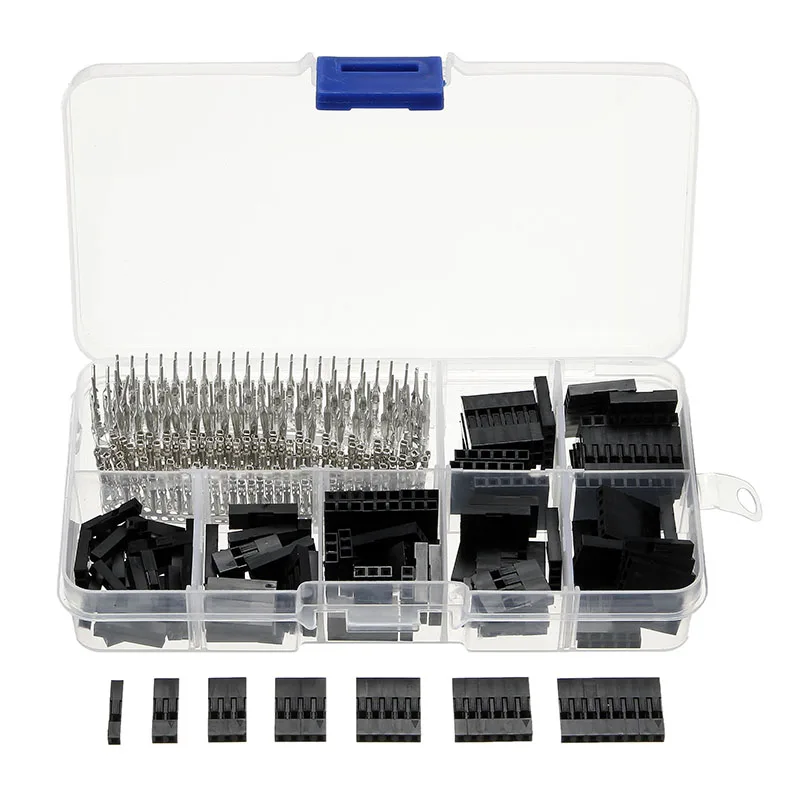 

New Arrival TC33 310Pcs Wire Jumper Header Connectors M/F Crimp Pins Terminal