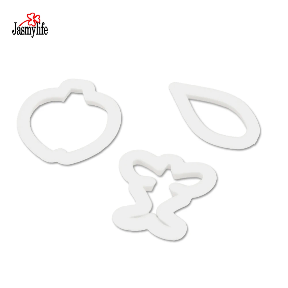 3PCS/SET Phoenix Plastic Cookie Cutter DIY Biscuit Mold Cupcake