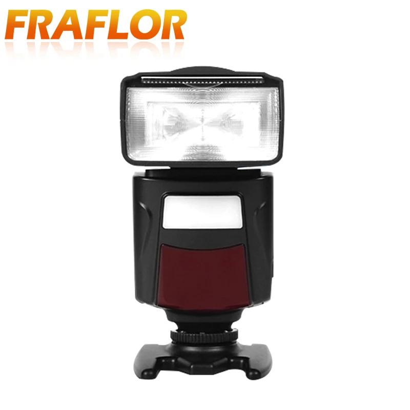 270 Degrees Rotation LCD Flash Speedlite Light Mode M/S1/S2 for Standard Hot Shoe for Canon Nikon Sony 5800K Color Temperature
