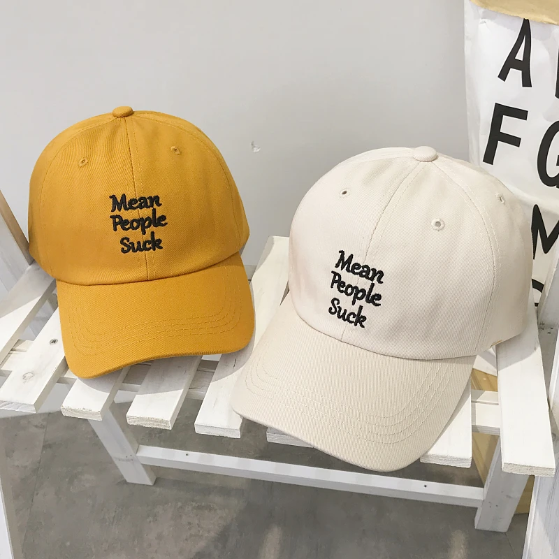 Womens yellow baseball cap with fluke lettering