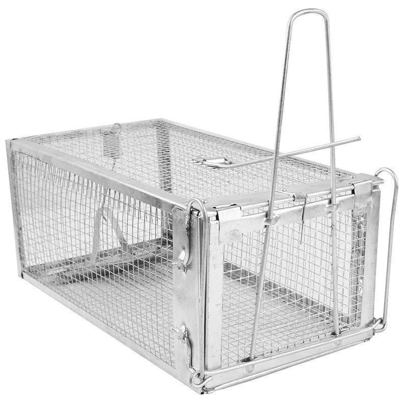

Animal Trap Steel Cage for Small Live Rodent Control Rat Mice Squirrel Mouse cage