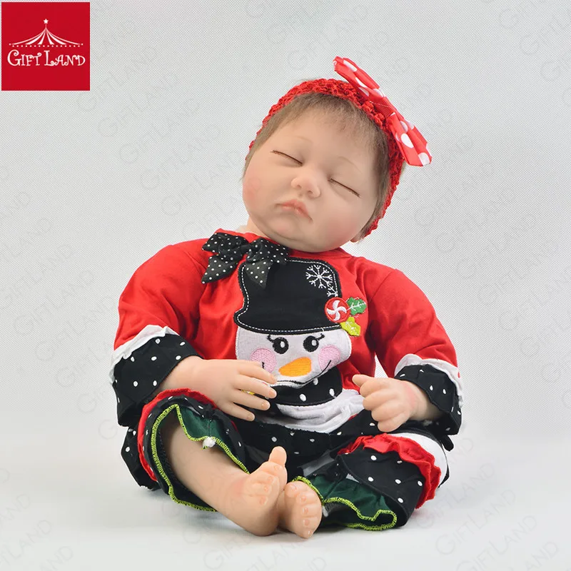 

Reborn Baby Doll Sleeping Angel Baby Toy With Big Eyes Lifelike Doll For Little Princess Bebe Reborn Realista Best Gift For Kids