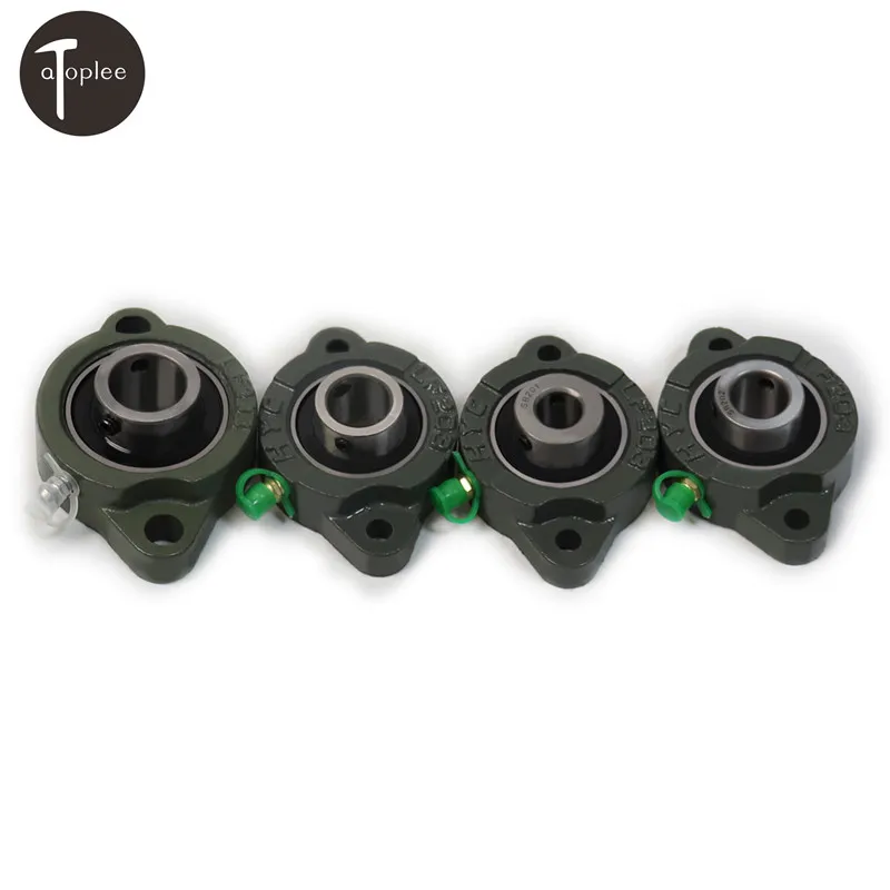 

1PCS Flange Pillow Block Bearing Flange Rhombic Bearing Steel Cast Iron machine Parts 63.5mm/71.5mm Bore Diameter