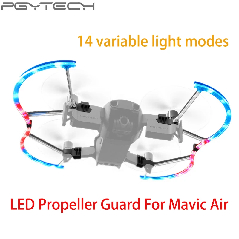 PGYTECH Mavic воздушный Пропеллер Защита аксессуары с 14 режимами освещения