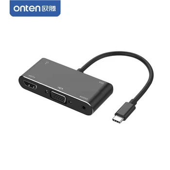 

HDTV Screen Mirroring Cable For Type C to HDMI TV VGA Projector AV Audio Video Adapter For Macbook Samsung S8 S9 S10 Note8 TO TV