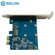 PCIE msata + SATA3.0 карт расширения рабочего твердотельный жесткий диск раздаточная коробка