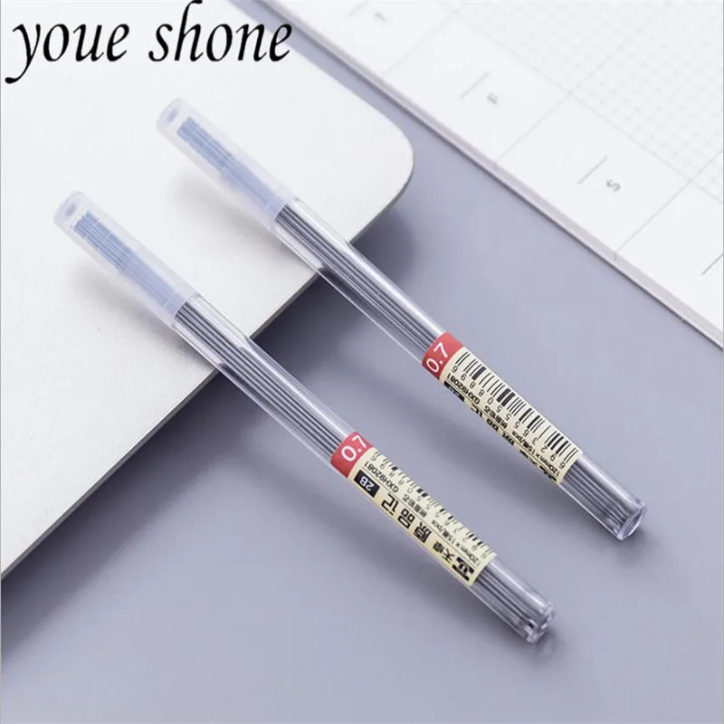 2sets/ Mechanical Pencils 0.5mm/0.7mm 2B automatic pencil lead core