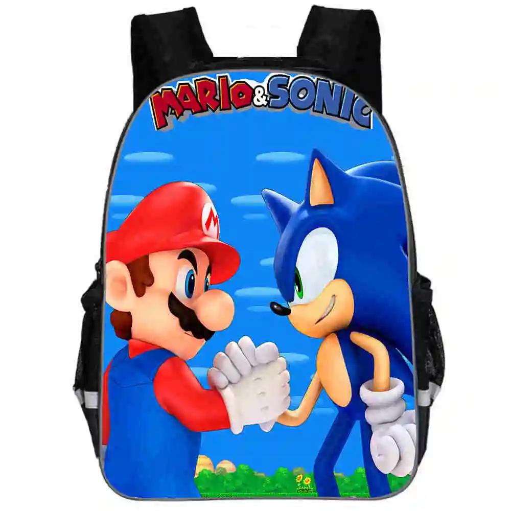 Рюкзак So Backpack с рисунком аниме хип-хоп рок черепа животных Марио для женщин