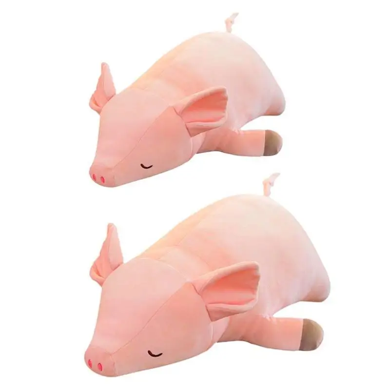 

Soft Large Simulation Pig Toy Stuffed Animals Dolls Children Birthday Gift delicate hand feeling and good elasticity