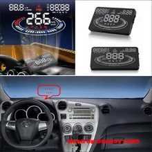 Информация об автомобиле проектор экран для Toyota Matrix/Venza/Prius-безопасное вождение Refkecting лобовое стекло HUD Дисплей