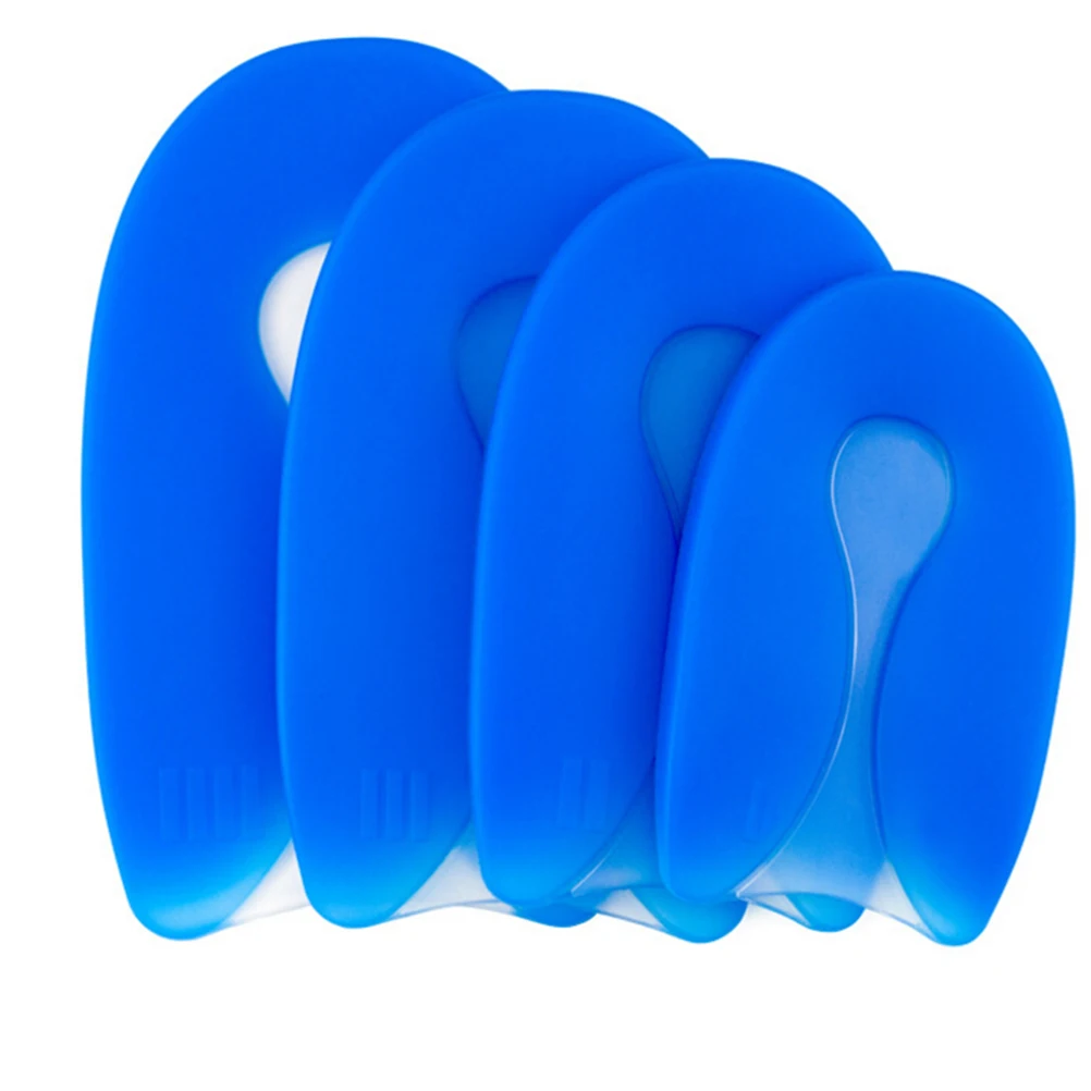 4 Szie 100 Silicone Gel U Shape Plantar Fasciitis Heel Protector Heel
