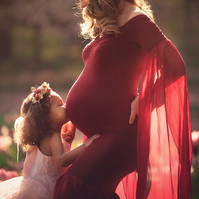Vestidos rojos embarazadas
