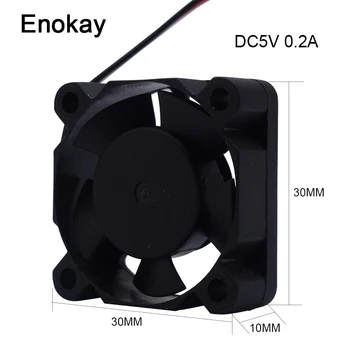 

Wholesale 5 Pieces Cooler 3010fan 3010 Mini DC Fan 5V 12V 30x30x10mm 2pin Computer Pc Vga Video Heat Spread Cooler Cooling