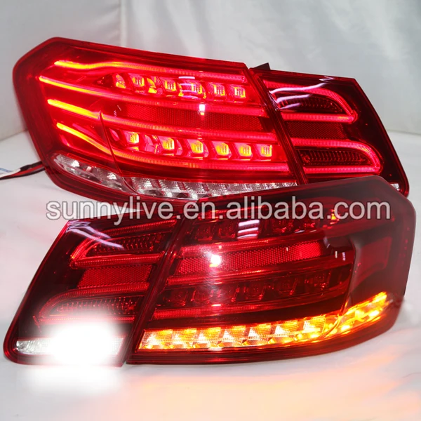 W212 Tail Lam led rear light for Mercedes Benz W212 Red LFin Car Light