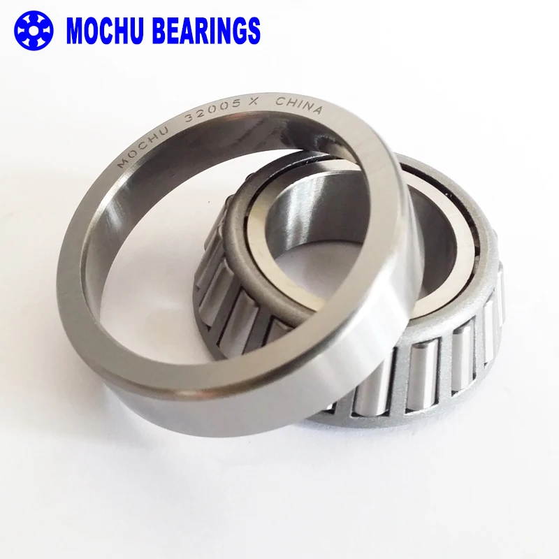 

1pcs Bearing 32005 X 25x47x15 32005-X 32005X/Q 2007105 E Cone + Cup MOCHU High Quality Single Row Tapered Roller Bearings