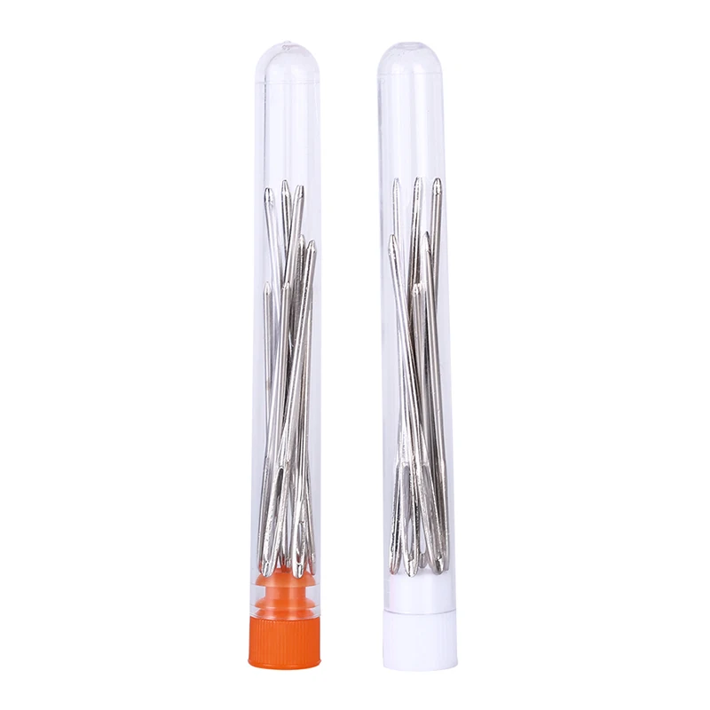 

Hot Selling 9pcs/Set Large Eye Needles Leather Sewing Needle Embroidery Tapestry Hand Needles Stainless Steel Sewing Accessories