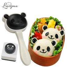 LMETJMA японский Bento панда суши плесень набор с водорослями нори удар креативный Суши производитель плесень кухонная форма для риса набор KC0819-4