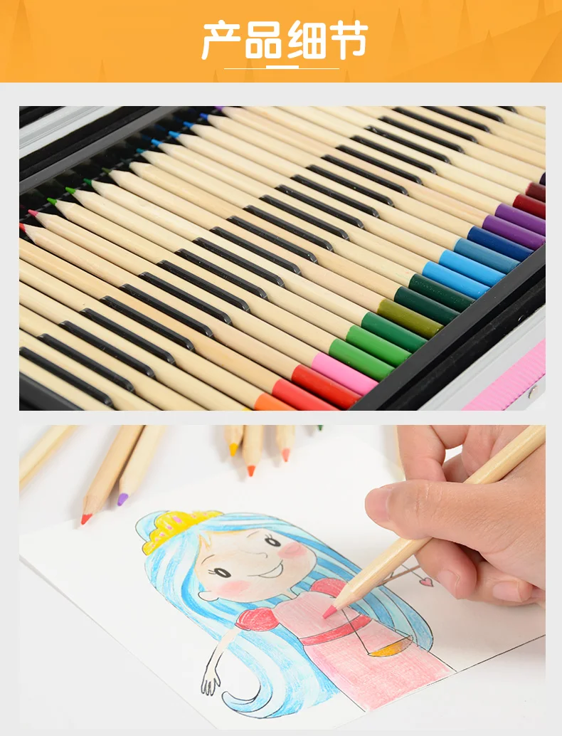pincéis de crayon aquarela