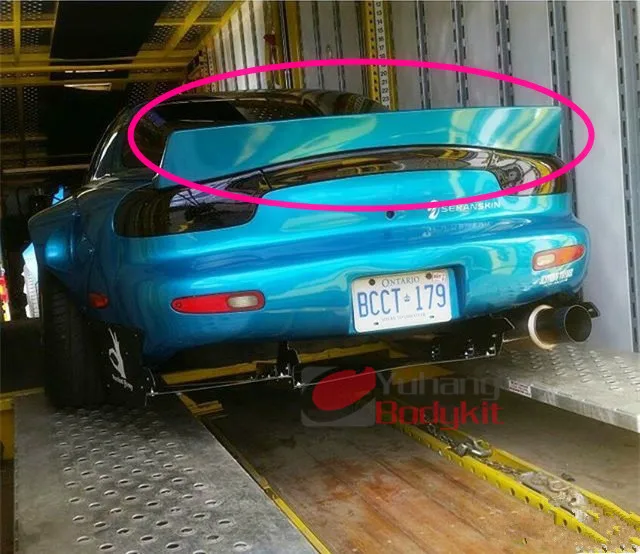 Автозапчасти из стекловолокна FRP для 1992 1997 RX7 FD3S Rocket Bunny стильное искусственное