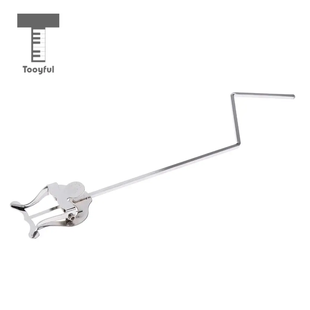 Tooyful Tenor Saxophone Lyre Sax Accessory for Marching Saxophone Players Silver 