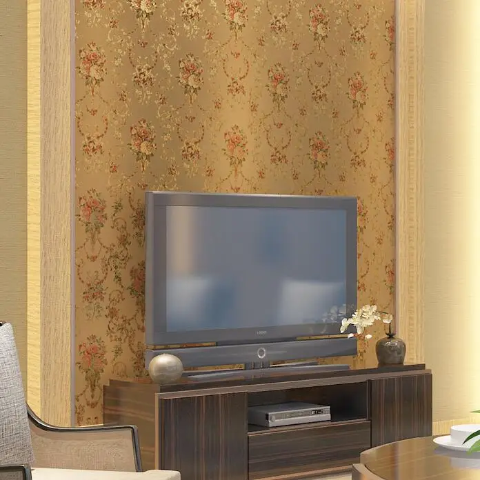 New luxury European 3D relief flower wallpaper Gold foil wallpaper roll Mural wall paper Living room bedroom TV wall wallpaper New luxury European 3D relief flower wallpaper Gold foil wallpaper roll Mural wall paper Living room bedroom TV wall wallpaper