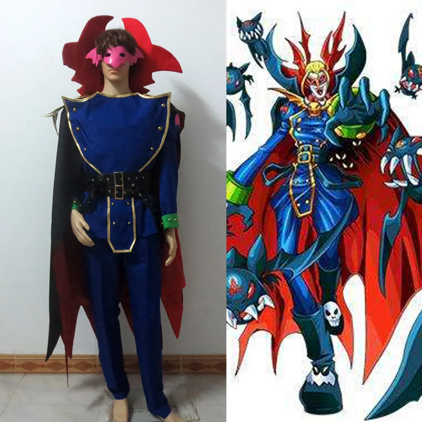 

Digimon Adventure Vamdemon Cosplay Costume Custom-Made Free Shipping
