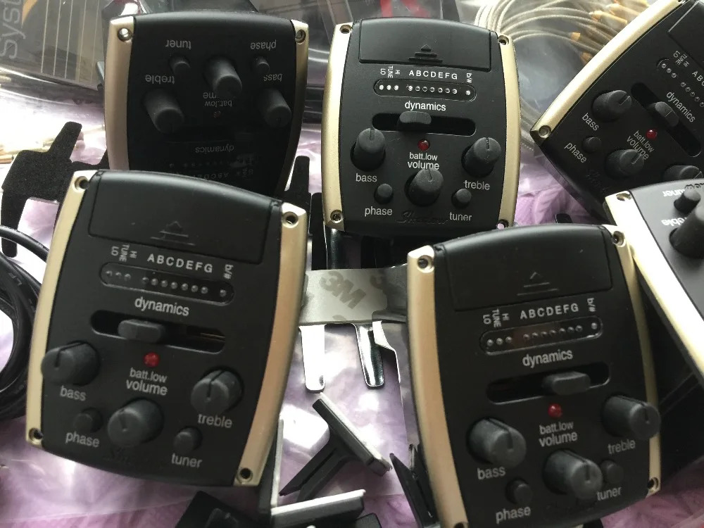 Новые оригинальные тени Esonic1 nanoflex Pickup EQ Shadow Esonic Акустическая гитара preamp pickups в