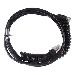 5 шт./1 лот сканер 3 м спиральный USB к RJ45 Usb кабель для Honeywell Metrologic MS9540 MS9520 MS7120 MS5145 сканера штриховых кодов