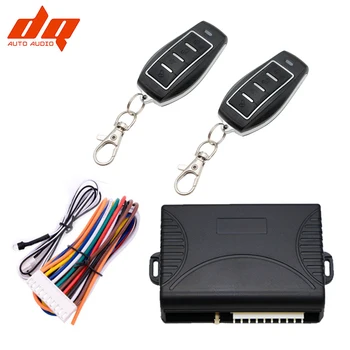 

Universal Car Auto Remote Central Kit Door Lock Locking Vehicle Keyless Entry System New With Remote Controllers Car alarm hot