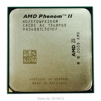 

AMD Phenom II X2 570 3.5 GHz Dual-Core CPU Processor HDZ570WFK2DGM Socket AM3