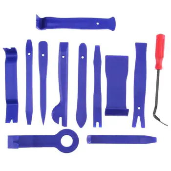 

12pcs Car Disassembly Tools Audio Stereo Refit Kits Interior Trim Moulding Panel Dashboard Installation Removal Repair Tools