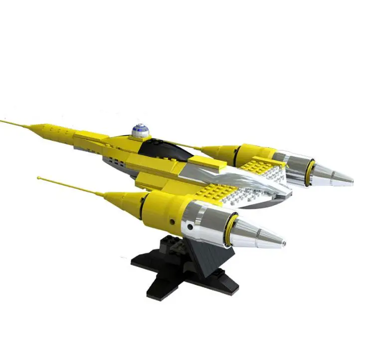 

Star War The Rogue One USC Naboo N-1 Starfighter Model Building Blocks Toys for Children Compatible With 10026 Bricks Gift