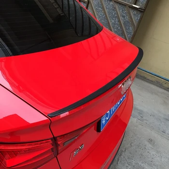 

S3 Style carbon spoiler For Audi A3 Spoiler 2014 2015 2016 - UP for A3 8V Carbon wings Rear Trunk Boot Spoiler Lids for a3 8v