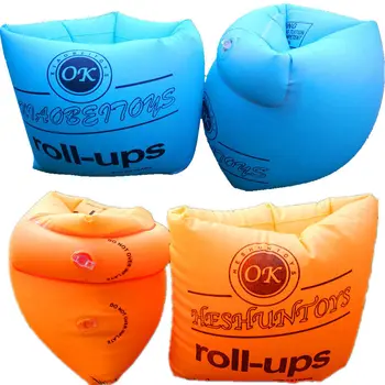 

2Pcs Pvc Swimming Band Arm Ring Adult Child Learn To Swim Tool Arm Circle Safety Thickening Double Air Bag Inflatable Float Ring