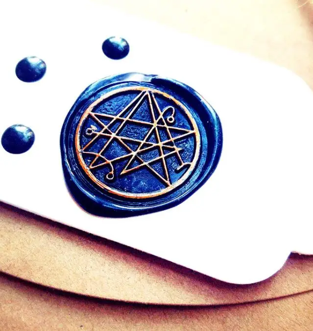 

low price free ship necronomicon Wax Seal Stamp, Sealing Wax Seal/gift Wax Stamp for pet lover, wedding invitation seal