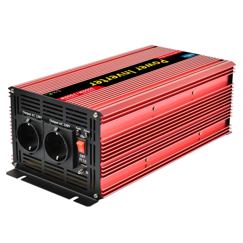 Inverter 12v 220v 3500w/7000w peak Car Vehicle power inverter with USB