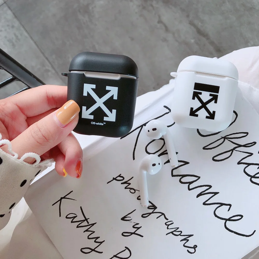 Kaws OW off BB sport brand jordon Soft Case for AirPods Wireless Earphone Charging Box Cover Bag for Apple AirPods 2 Protective Kaws OW off BB sport brand jordon Soft Case for AirPods Wireless Earphone Charging Box Cover Bag for Apple AirPods 2 Protective