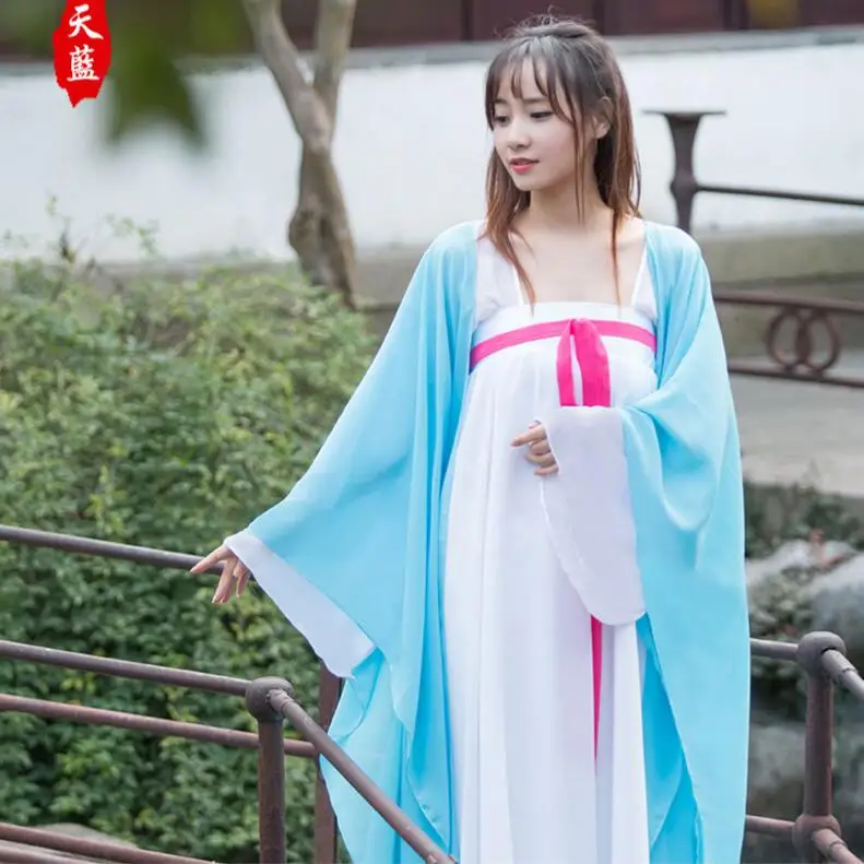 Классическая Танцы Ву цзэтянь с династии Тан костюм принцессы одежда платье груди ruqun платье костюм феи