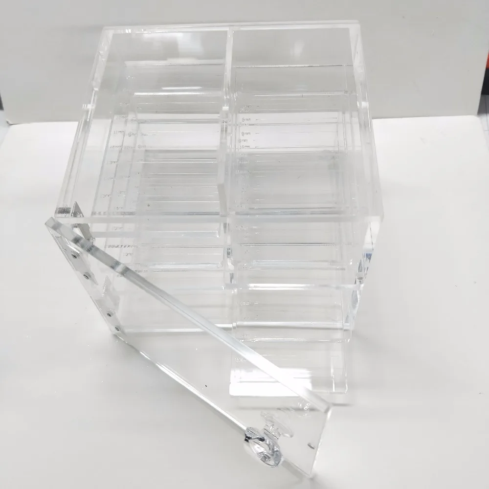 

Fastly Free Express service Acrylic Eyelash Extension Tool Lash Holder Glue Holder make up eyelash title box