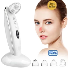 Вакуумный отсос угрей для удаления кожи носа Очиститель пор угрей Комедо инструменты для всасывания прыщей удаление кожи очиститель