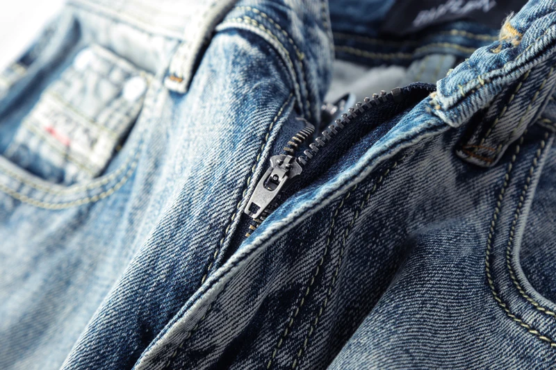 Модные уличные мужские джинсы прямой крой 100% хлопок джинсовые брюки hombre рваные джинсы мужские светло-голубые классические джинсы homme