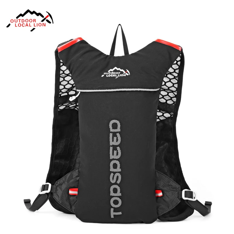 

LOCAL LION 5L Running Hydration Backpack Sport Cycling Backpack Men Women Backpack Outdoor Climbing Bag 3 Colors, No Water Bag