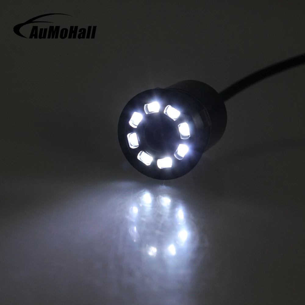 

AuMoHall Car Reversing Camera LED 170 Degree WaterProof Night Vision Rear View Camera Parking Camera 12V