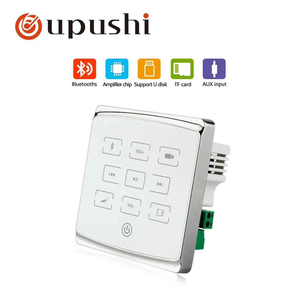 

Oupushi Sales Hot Selling A1 In Wall Amplifier Ceiling Speaker Audio System Bluetooths Remote Control