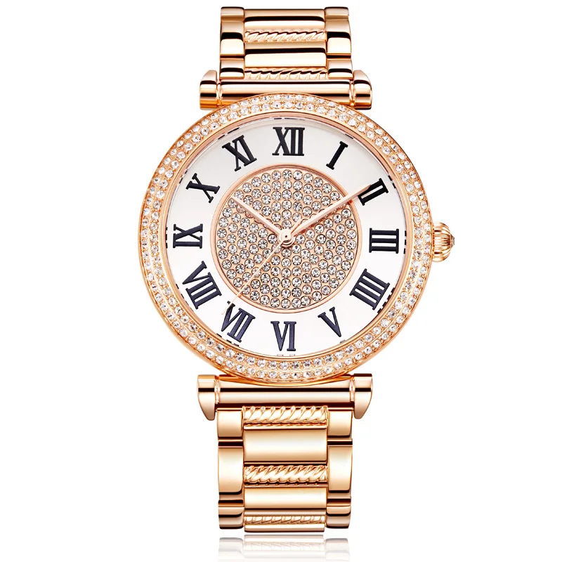 

New Golden Watches Woman Quartz Watches Ladies Dress Watch Roman Scale Vintage Bracelet Brand Watch Waterproof Relogio Feminino