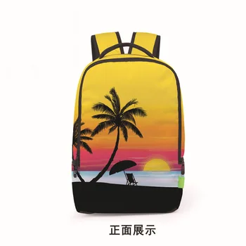 

2018 Rushed School Bags For 3d Digital For Coconut Backpack Travel Student Wholesale Fashion Students Personality Schoolbag
