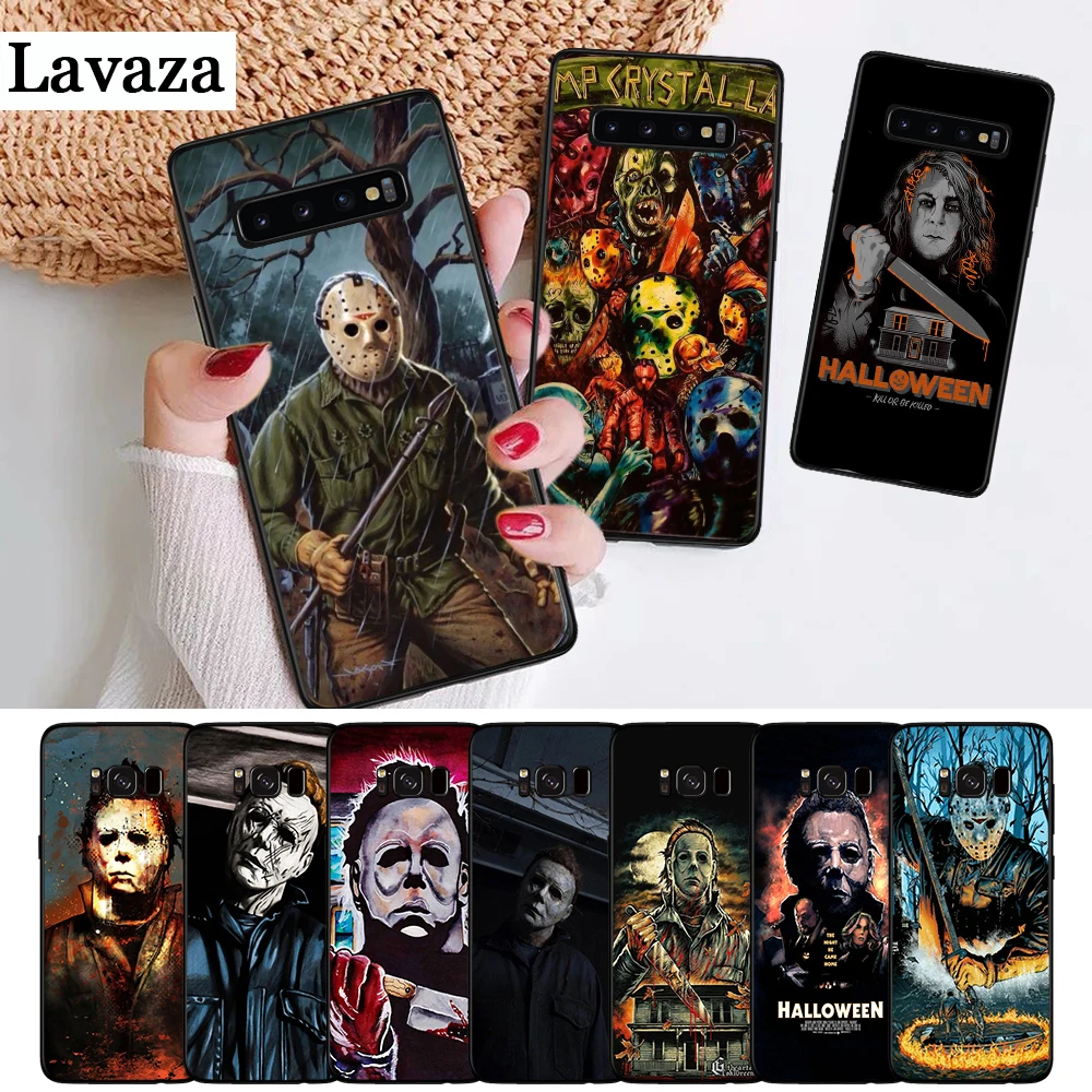 

Lavaza The Curse Of Michael Myers Horror Movie Silicone Case for Samsung S6 Edge S7 S8 Plus S9 S10 S10e Note 8 9 M10 M20 M30