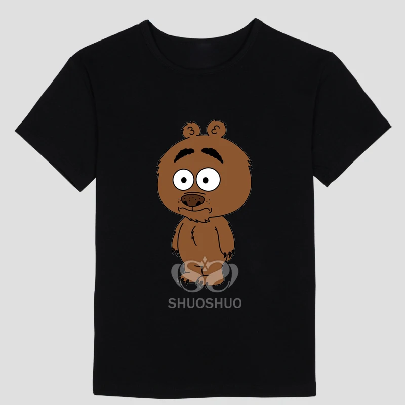 

brickleberry Malloy DIY men's short sleeve T-shirt cotton Round collar anime