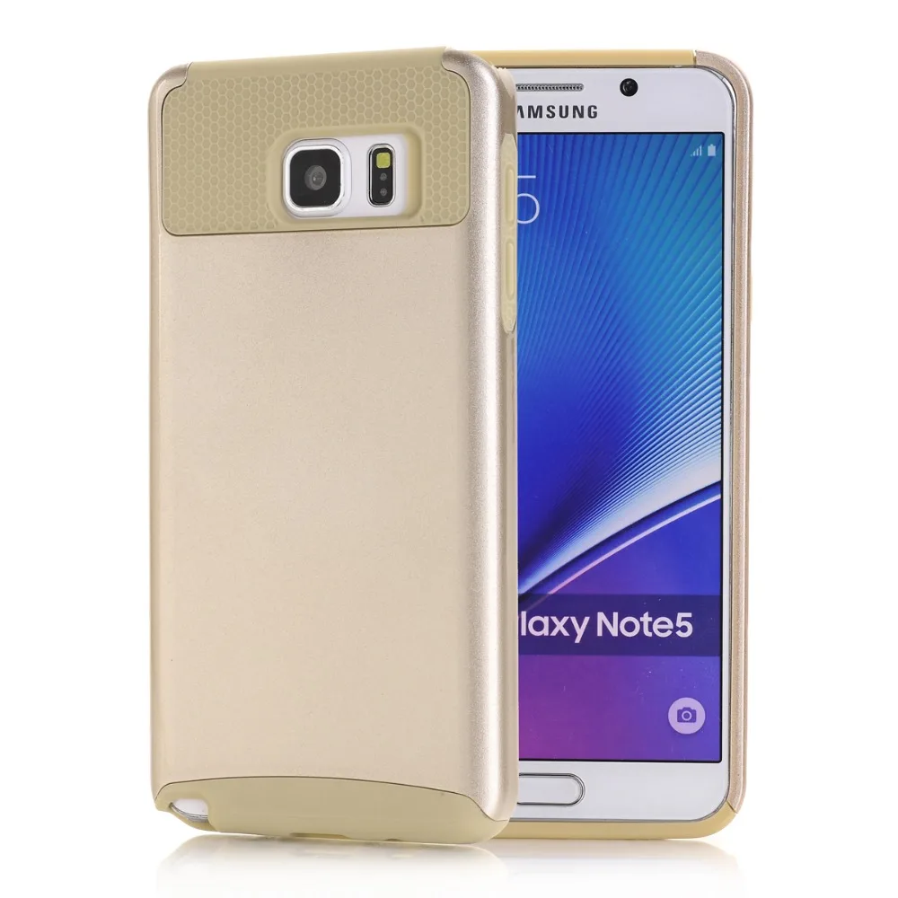 Fundas para para Galaxy 5 n9200 contraportada Rugged Rubber Silicone + hard PC skin Slim Conchas completa para la nota 5|case for samsung galaxy|case for samsungphone cases - AliExpress